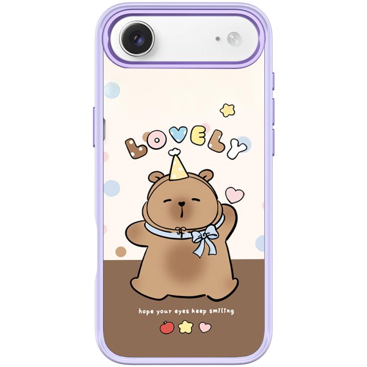 For iPhone Air Adorable Little Capybara Pattern Magnetic Phone Case