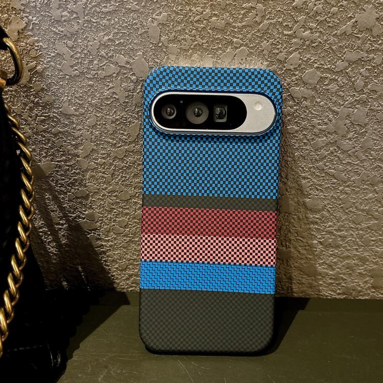 For Google Pixel 10 Pro / 10 Water Transfer Printing Double-sided Skin Feel Striped Magnetic PC Phone Case