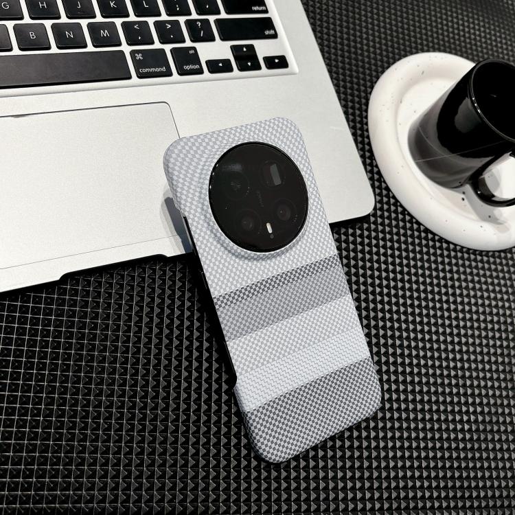 For Honor Magic8 Water Transfer Printing Double-sided Skin Feel Striped Magnetic PC Phone Case