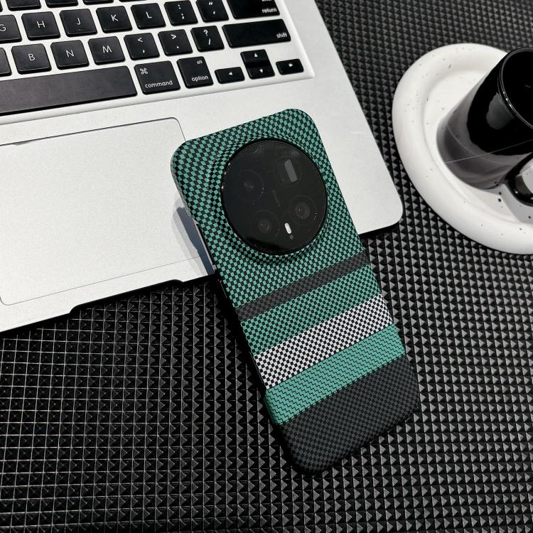 For Honor Magic8 Water Transfer Printing Double-sided Skin Feel Striped Magnetic PC Phone Case