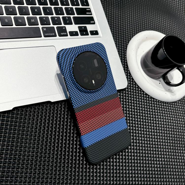 For Honor Magic8 Pro Water Transfer Printing Double-sided Skin Feel Striped Magnetic PC Phone Case