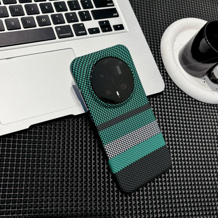 For Honor Magic8 Pro Water Transfer Printing Double-sided Skin Feel Striped Magnetic PC Phone Case