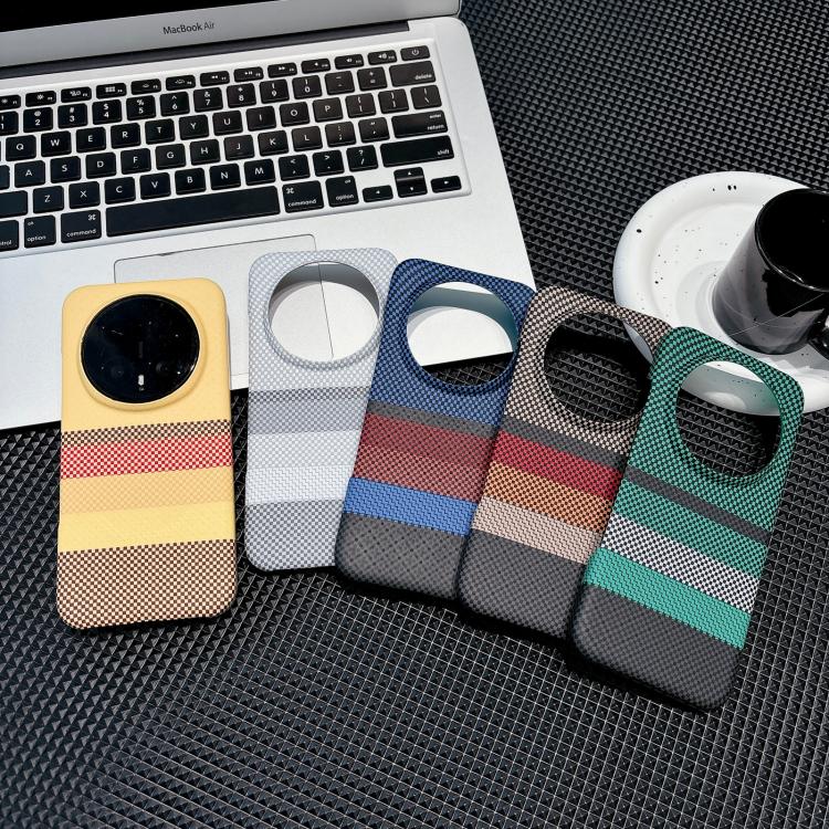 For Honor Magic8 Water Transfer Printing Double-sided Skin Feel Striped Magnetic PC Phone Case