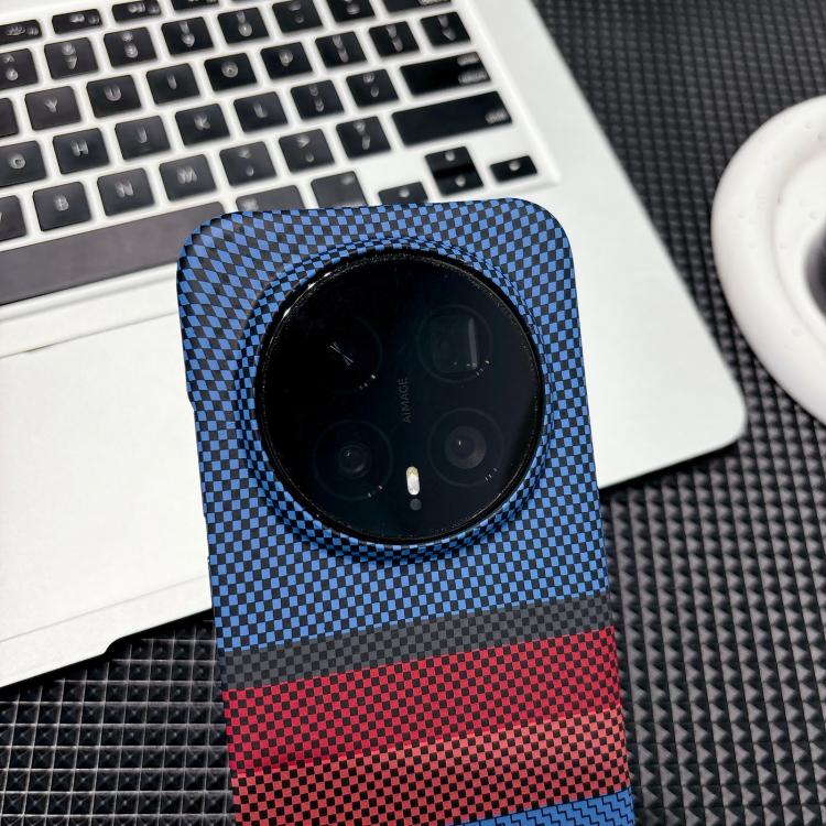 For Honor Magic8 Pro Water Transfer Printing Double-sided Skin Feel Striped Magnetic PC Phone Case