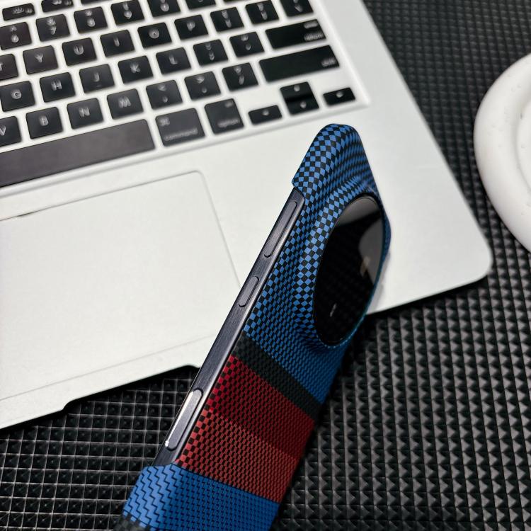 For Honor Magic8 Water Transfer Printing Double-sided Skin Feel Striped Magnetic PC Phone Case