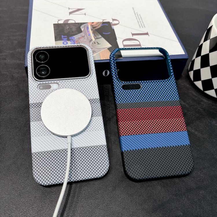 For Xiaomi 17 Pro Water Transfer Printing Double-sided Skin Feel Striped Magnetic PC Phone Case