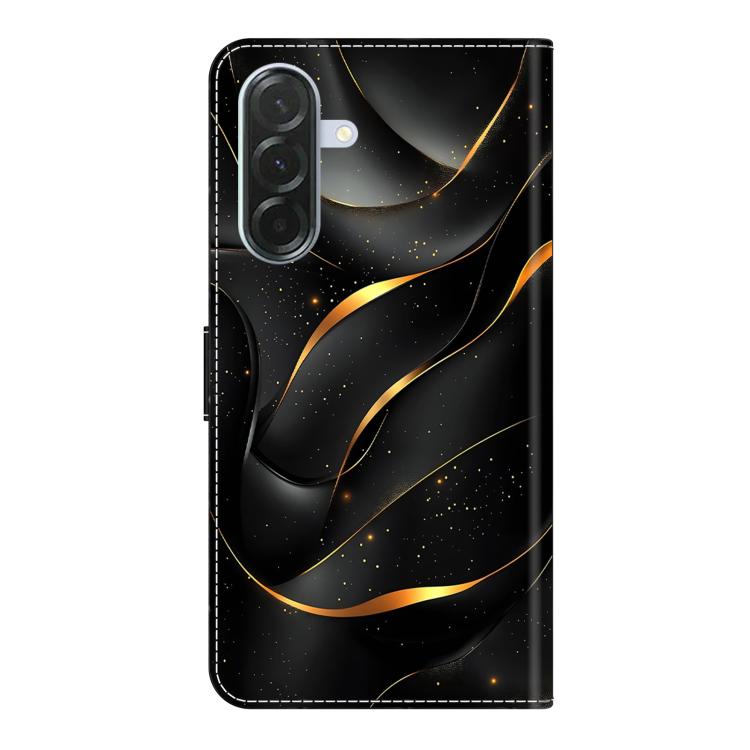 For Samsung Galaxy A37 5G Crystal-Like Painted Vegan Leather Phone Case