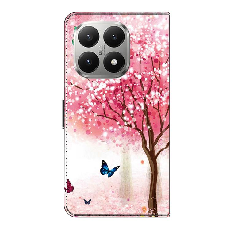 For Xiaomi 15T Crystal-Like Painted Vegan Leather Phone Case