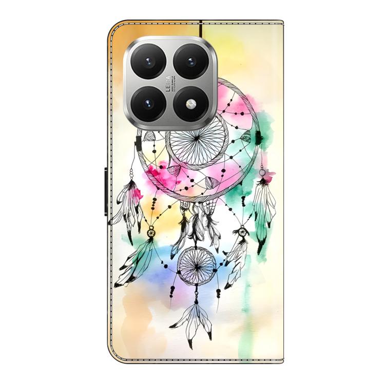For Xiaomi 15T Crystal-Like Painted Vegan Leather Phone Case