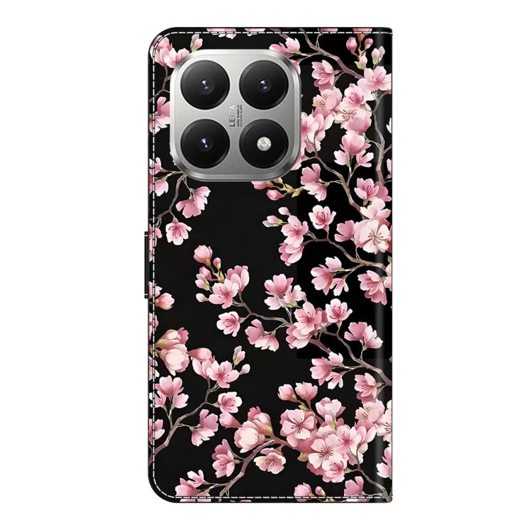 For Xiaomi 15T Crystal-Like Painted Vegan Leather Phone Case