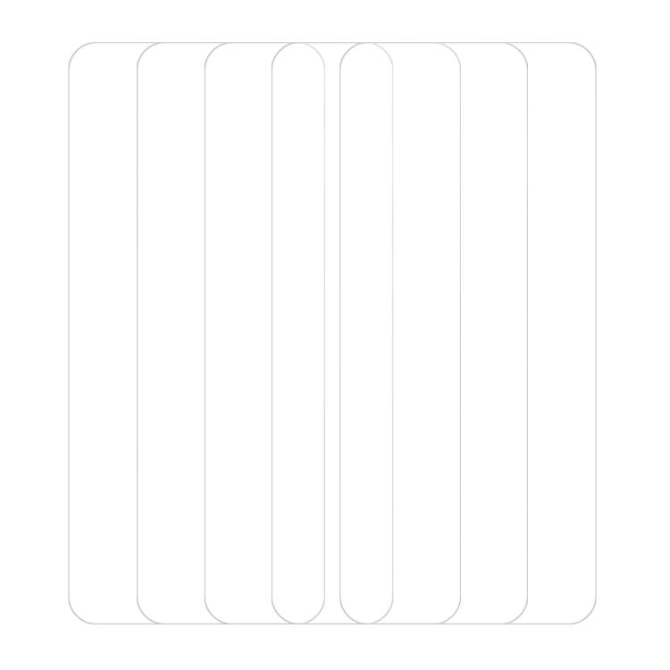 For Infinix Zero 8 5pcs / Pack Do As You Wish HD Tempered Glass Film - Transparent