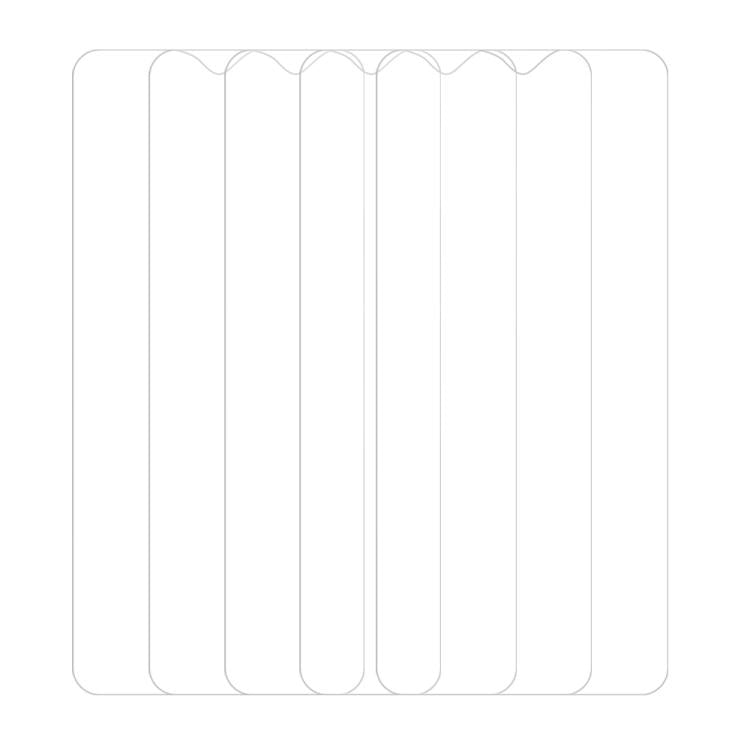 For Infinix Smart 7 Plus 5pcs / Pack Do As You Wish HD Tempered Glass Film - Transparent