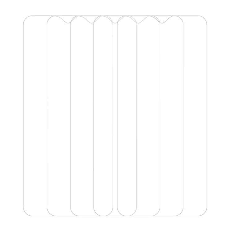 For Infinix Smart 7 HD 5pcs / Pack Do As You Wish HD Tempered Glass Film - Transparent