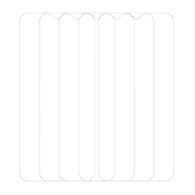 For Infinix Smart 5 Pro 5pcs / Pack Do As You Wish HD Tempered Glass Film - Transparent