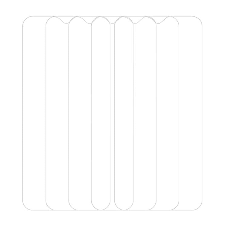 For Infinix Smart 4 5pcs / Pack Do As You Wish HD Tempered Glass Film - Transparent
