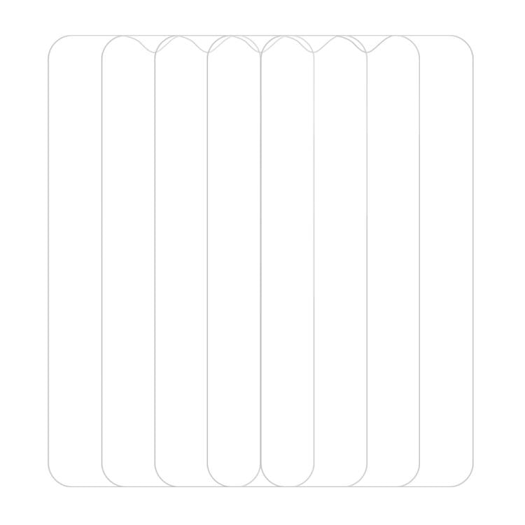 For Infinix Smart 3 Plus 5pcs / Pack Do As You Wish HD Tempered Glass Film - Transparent
