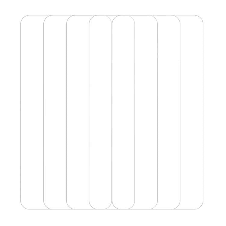 For Infinix S5 Pro 5pcs / Pack Do As You Wish HD Tempered Glass Film - Transparent