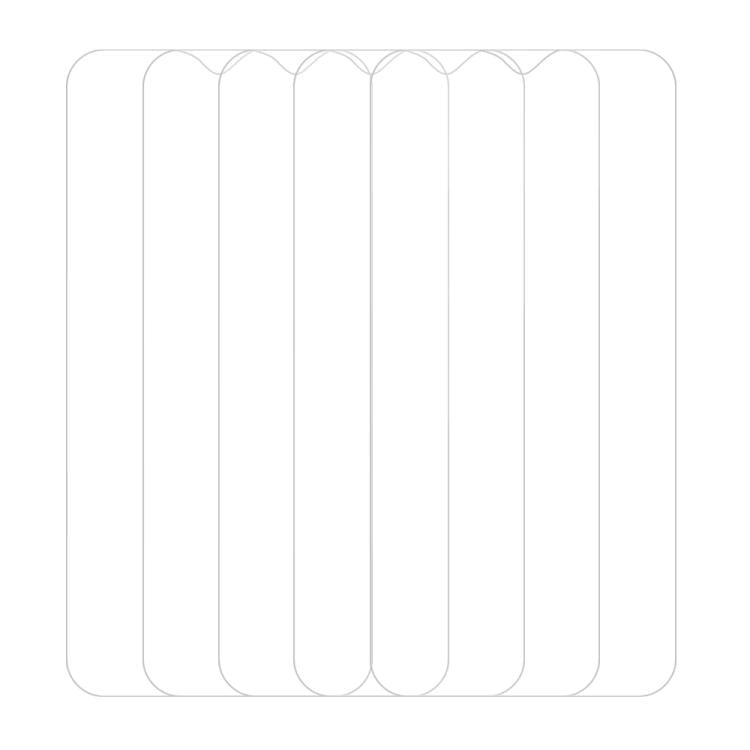 For Infinix S4 5pcs / Pack Do As You Wish HD Tempered Glass Film - Transparent