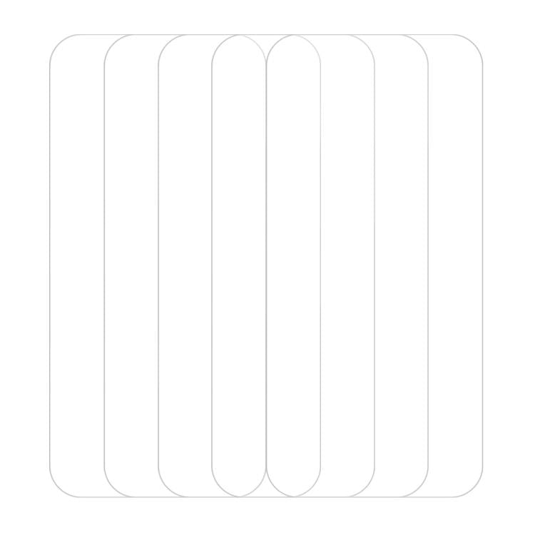 For Infinix Note 60 Ultra 5G 5pcs / Pack Do As You Wish HD Tempered Glass Film - Transparent