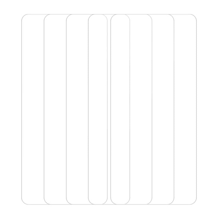 For Infinix Note 10 5pcs / Pack Do As You Wish HD Tempered Glass Film - Transparent