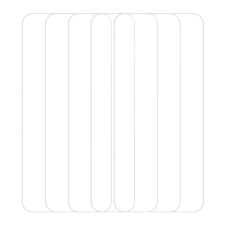 For Infinix Note 7 5pcs / Pack Do As You Wish HD Tempered Glass Film - Transparent