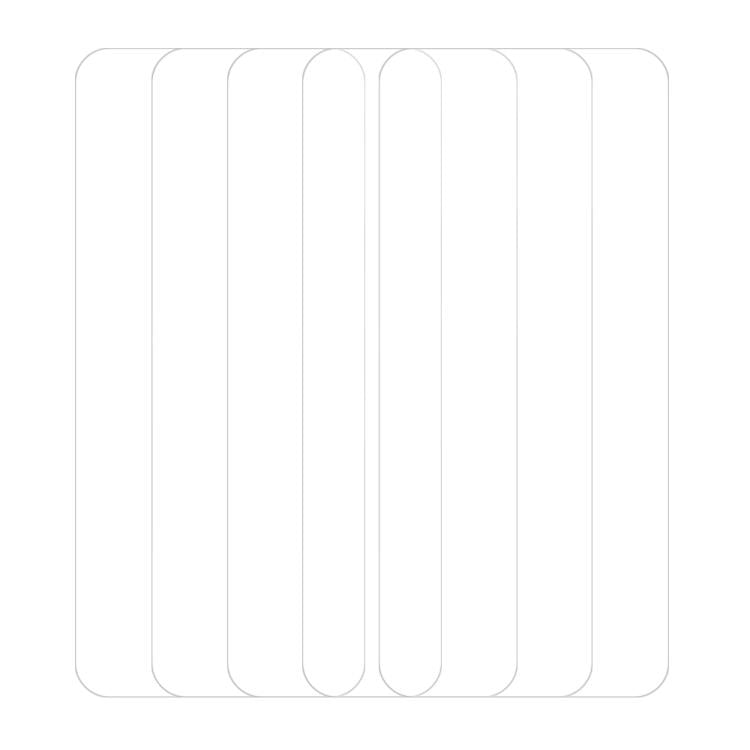 For Infinix Hot 12 Play 5pcs / Pack Do As You Wish HD Tempered Glass Film - Transparent