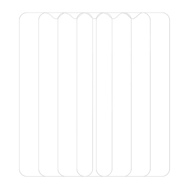 For Infinix Hot 11s 5pcs / Pack Do As You Wish HD Tempered Glass Film - Transparent