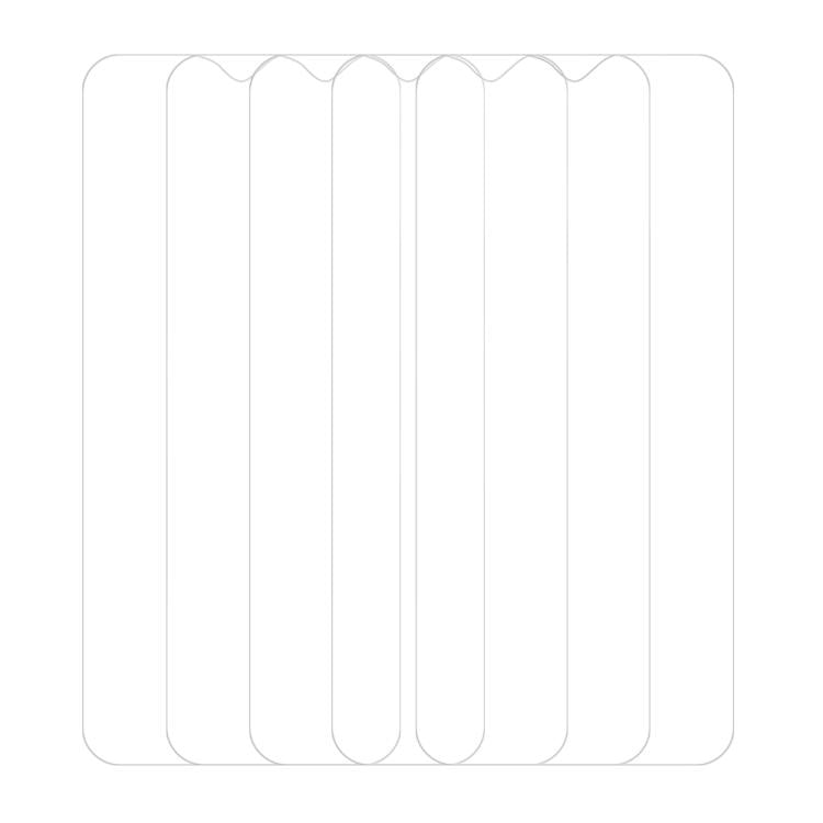 For Infinix Hot 11 Play 5pcs / Pack Do As You Wish HD Tempered Glass Film - Transparent
