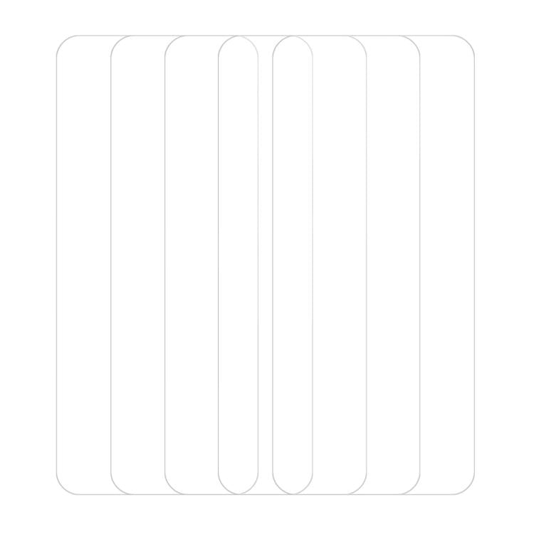 For Infinix Hot 10s 5pcs / Pack Do As You Wish HD Tempered Glass Film - Transparent