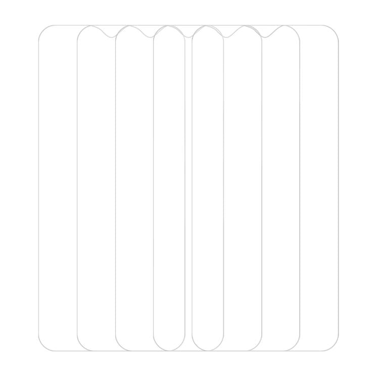 For Infinix Hot 10 Play 5pcs / Pack Do As You Wish HD Tempered Glass Film - Transparent