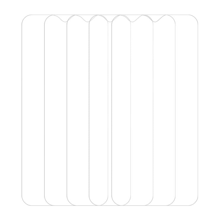 For Infinix Hot 10 Lite 5pcs / Pack Do As You Wish HD Tempered Glass Film - Transparent