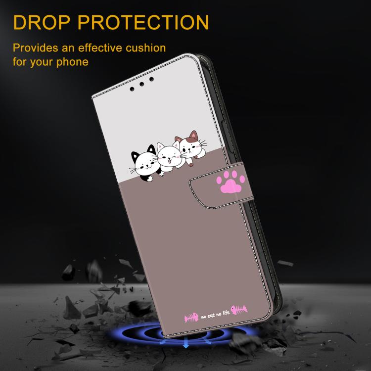For Google Pixel 10 Pro Crystal-Like Painted Vegan Leather Phone Case