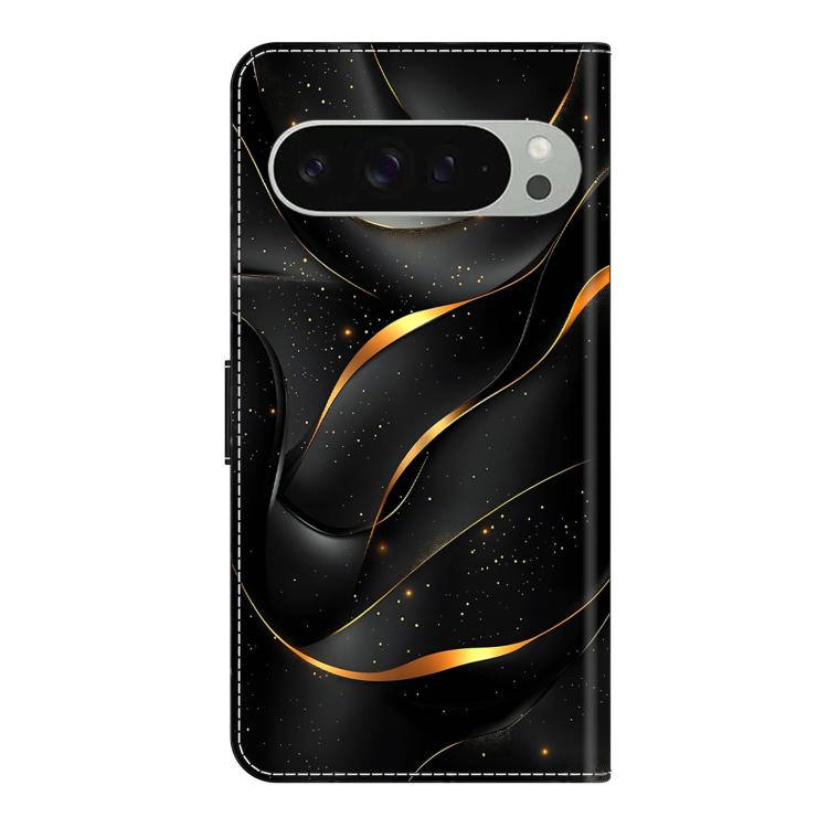 For Google Pixel 10 Pro Crystal-Like Painted Vegan Leather Phone Case