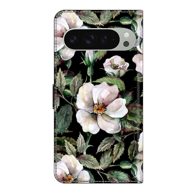 For Google Pixel 10 Pro XL Crystal-Like Painted Vegan Leather Phone Case