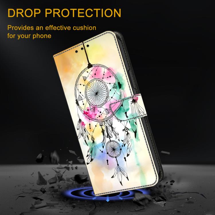 For Google Pixel 10 Pro XL Crystal-Like Painted Vegan Leather Phone Case