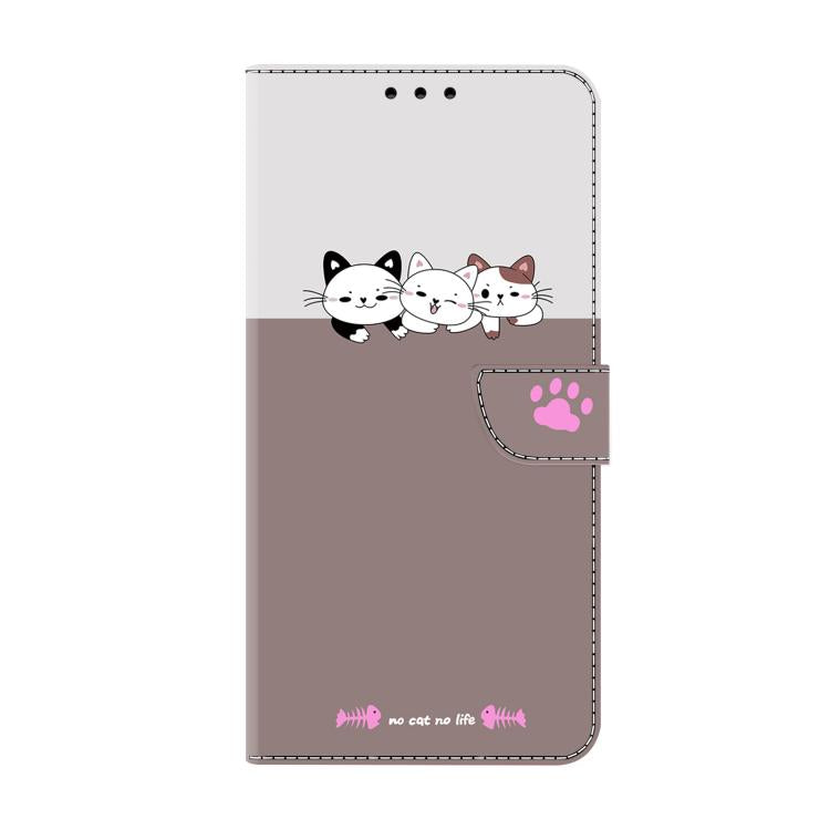 For Google Pixel 8 Crystal-Like Painted Vegan Leather Phone Case