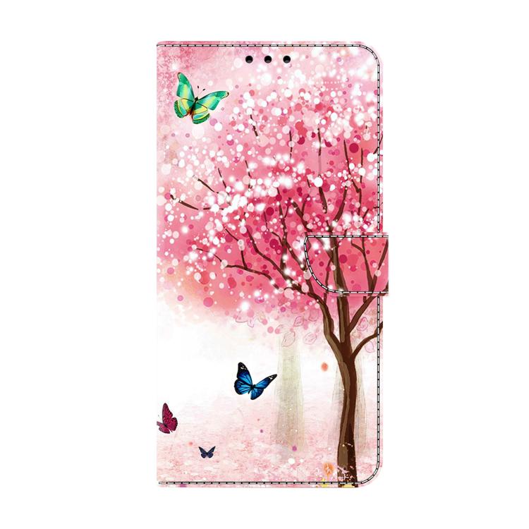 For Google Pixel 8a Crystal-Like Painted Vegan Leather Phone Case