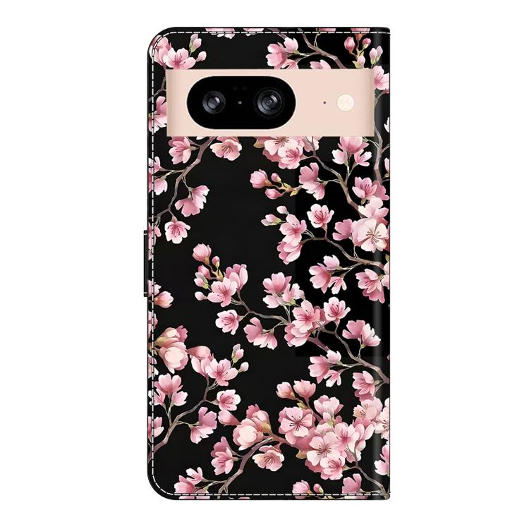 For Google Pixel 8a Crystal-Like Painted Vegan Leather Phone Case