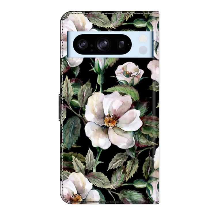 For Google Pixel 8 Pro Crystal-Like Painted Vegan Leather Phone Case