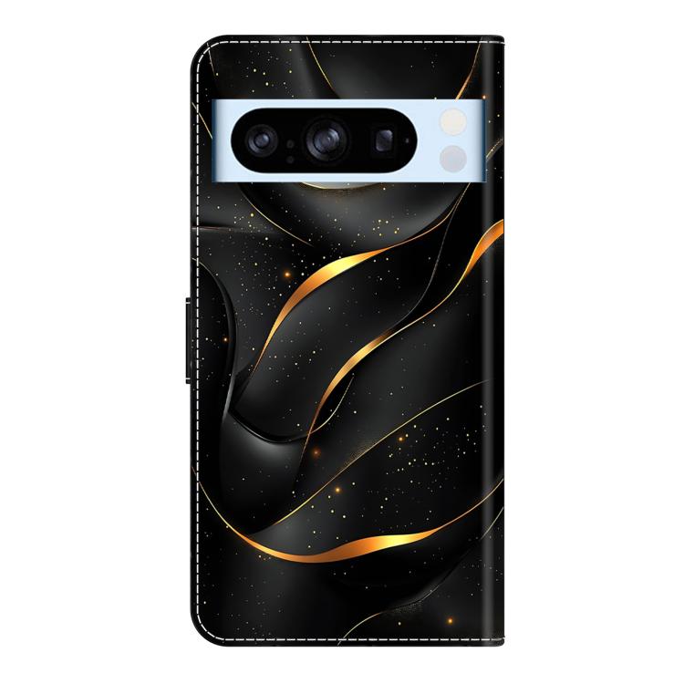 For Google Pixel 8 Pro Crystal-Like Painted Vegan Leather Phone Case