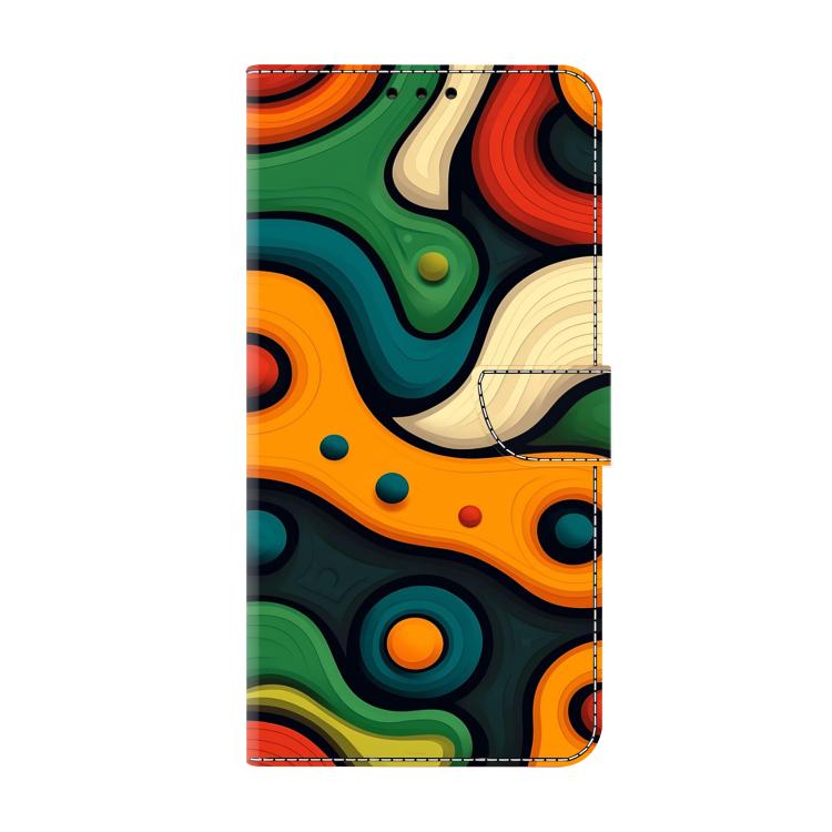 For Google Pixel 8 Pro Crystal-Like Painted Vegan Leather Phone Case