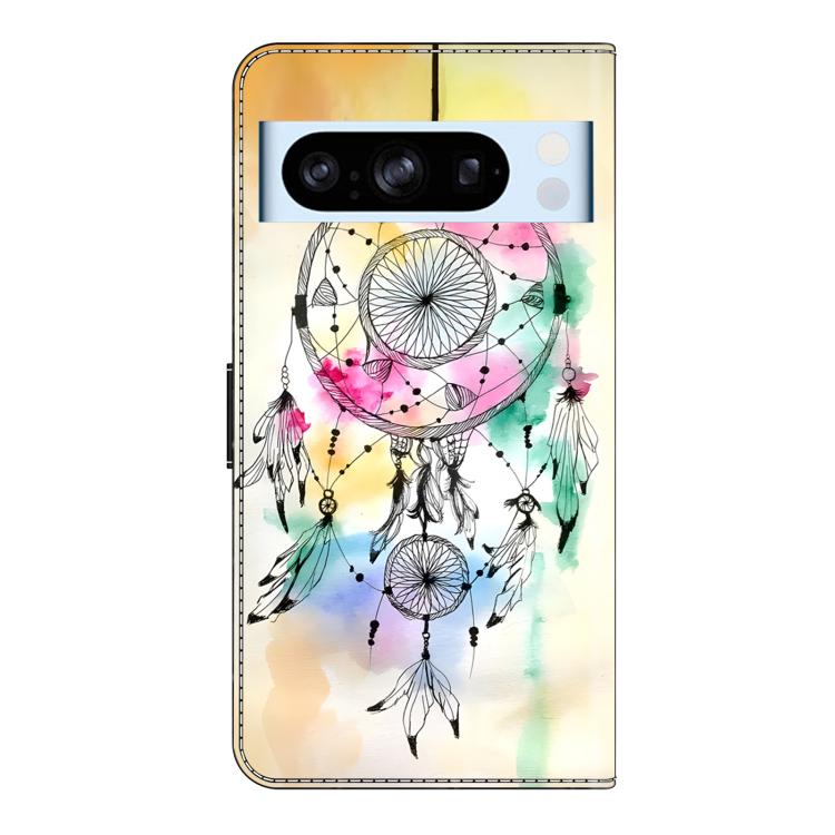 For Google Pixel 8 Pro Crystal-Like Painted Vegan Leather Phone Case