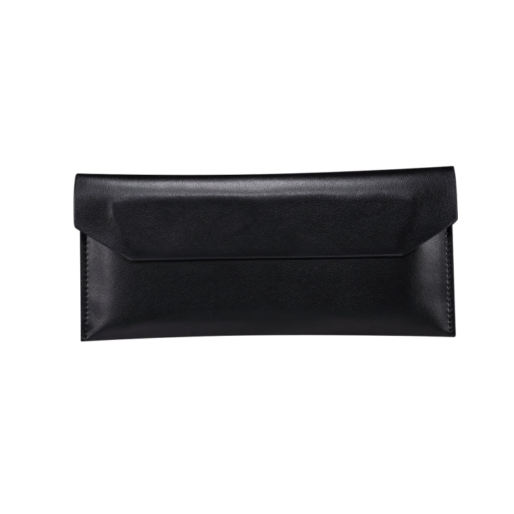 Magnetic Genuine Leather Horizontal Flip Protective Case for 6.1-6.7 inch Smartphones