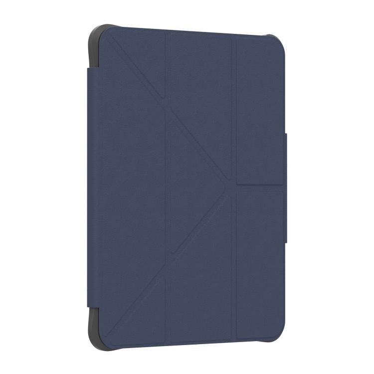 For iPad 2025 / 2022 Mutural LiShi Series Y-shaped Multi-fold Vegan Leather Tablet Case