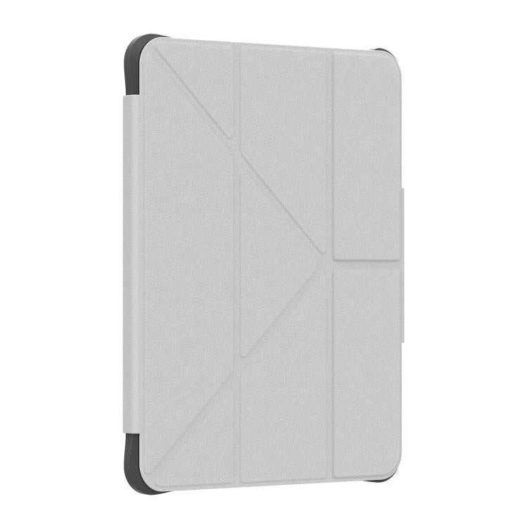For iPad 2025 / 2022 Mutural LiShi Series Y-shaped Multi-fold Vegan Leather Tablet Case