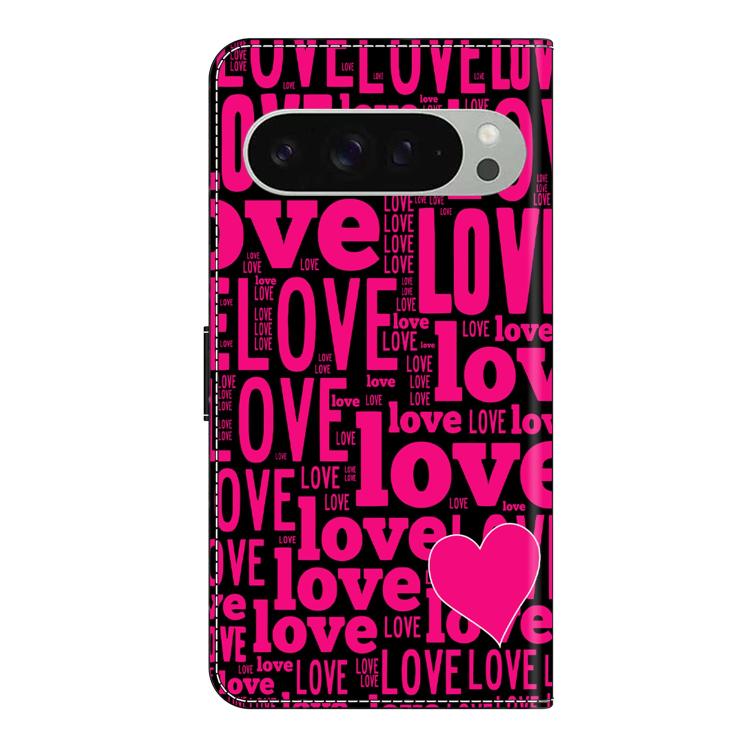For Google Pixel 10 / 10 Pro / 9 / 9 Pro Crystal-Like Painted Vegan Leather Phone Case