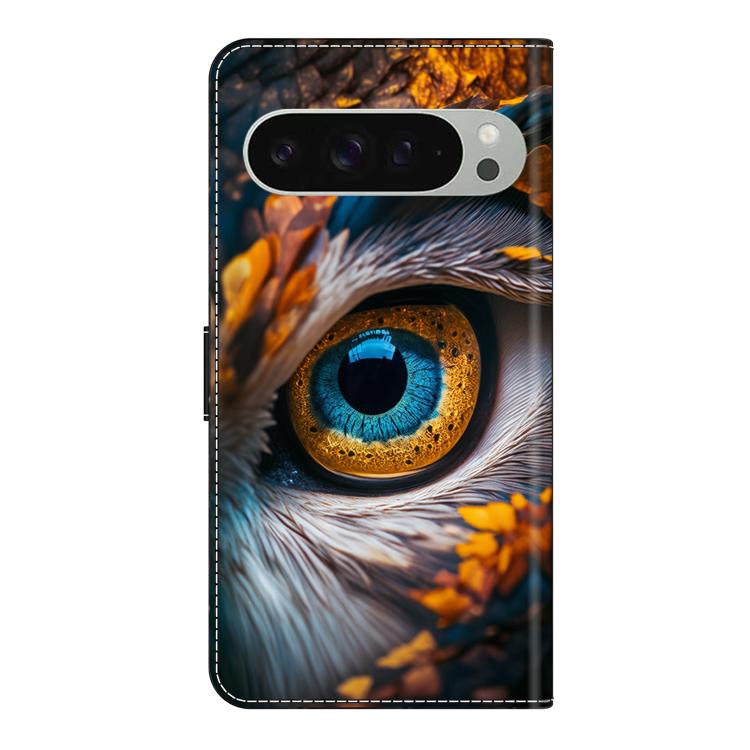 For Google Pixel 10 / 10 Pro / 9 / 9 Pro Crystal-Like Painted Vegan Leather Phone Case