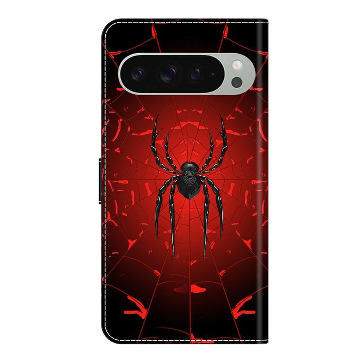 For Google Pixel 10 / 10 Pro / 9 / 9 Pro Crystal-Like Painted Vegan Leather Phone Case