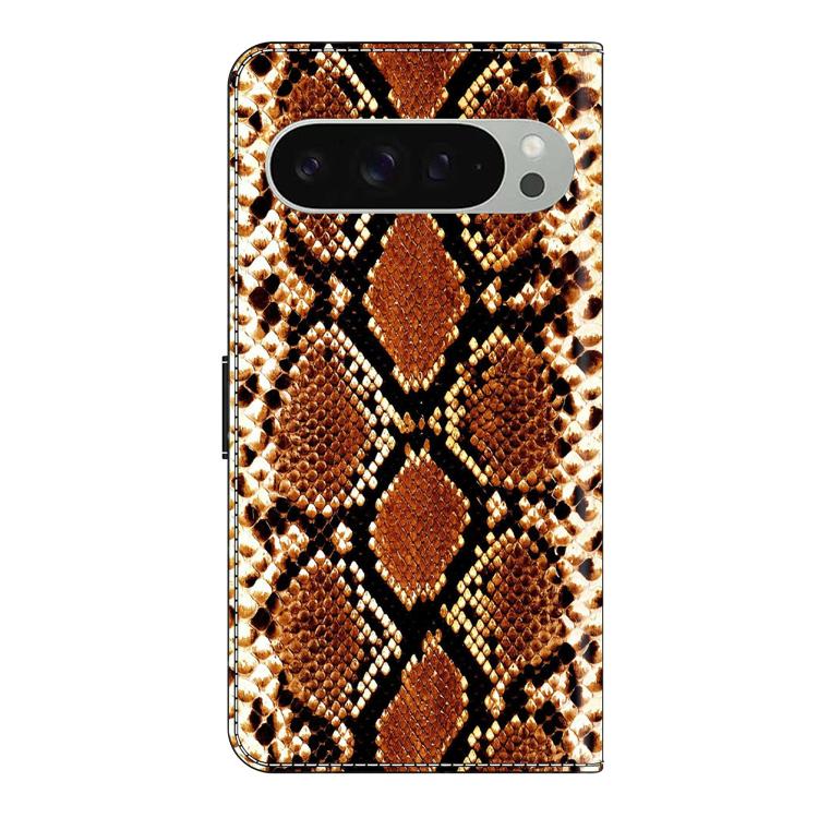 For Google Pixel 10 / 10 Pro / 9 / 9 Pro Crystal-Like Painted Vegan Leather Phone Case