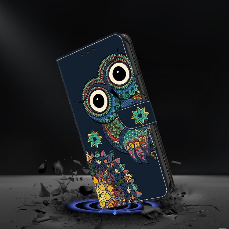 For Google Pixel 10 / 10 Pro / 9 / 9 Pro Crystal-Like Painted Vegan Leather Phone Case